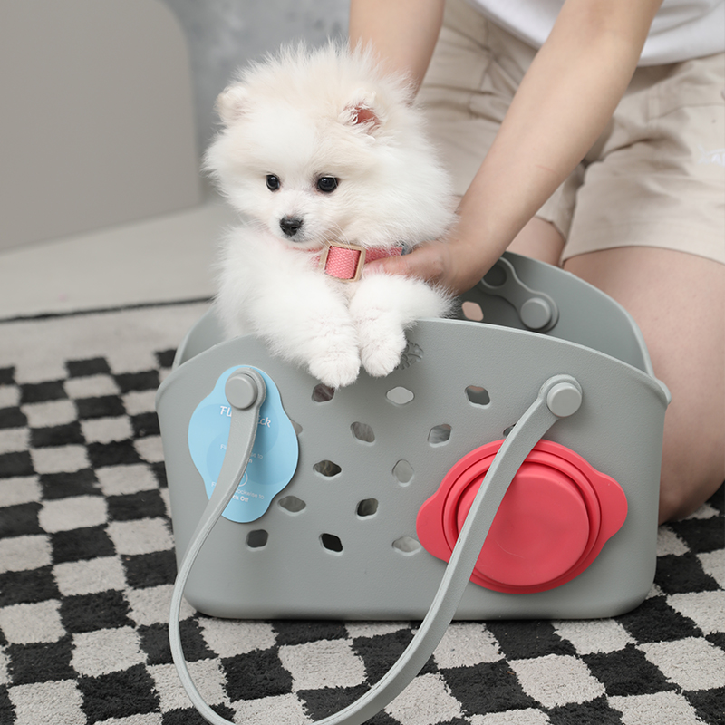 FlickArt Multi-pet Bag - Mountain Gray
